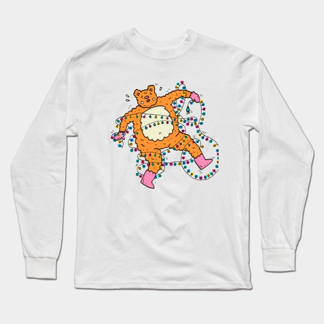 Fairy Lights Long Sleeve T-Shirt by hannahvdc